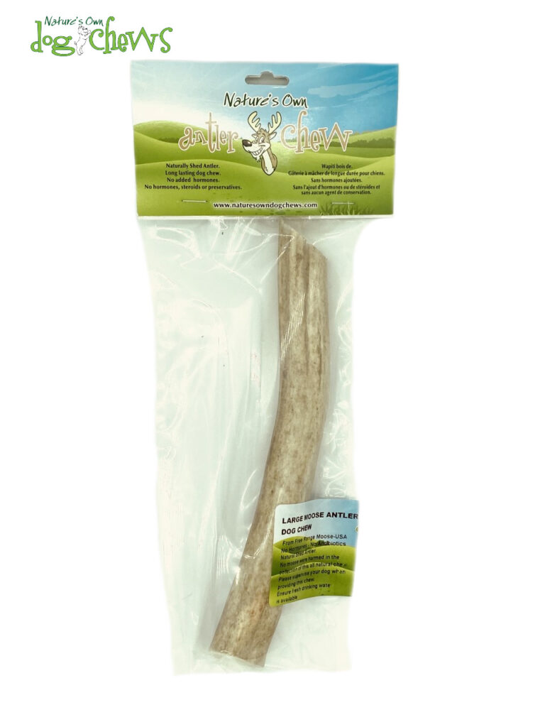 Moose Antler Chews (Large) - Nature`s Own Dog Chews